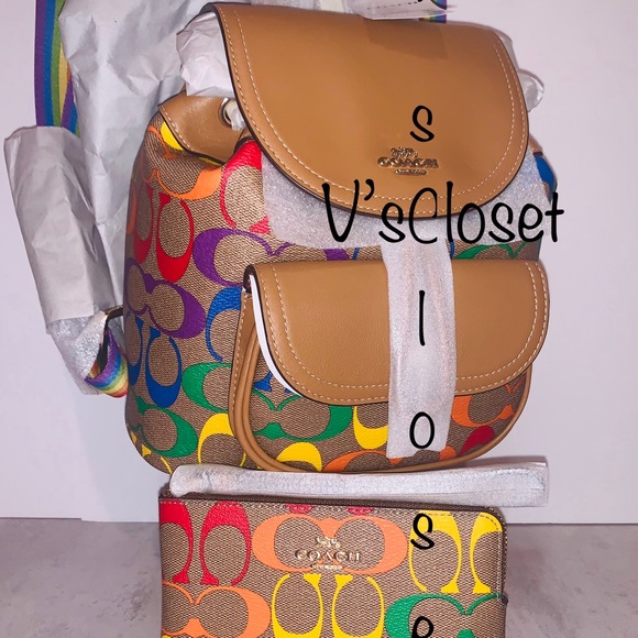 ❤️SOLD❤️Coach Pride mini backpack - Picture 5 of 9